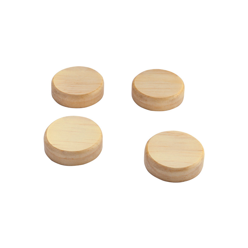 Magnet, rund, Pinienholz, Ø33mm, 4 Stück SIGEL BA210 SIGEL BA210 Ø33x9 mm
