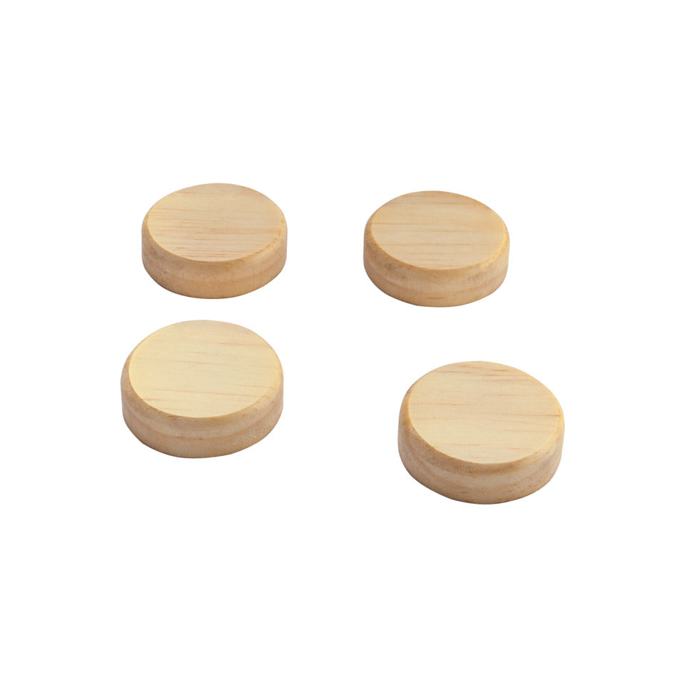 Magnet, rund, Pinienholz, Ø33mm, 4 Stück SIGEL BA210 SIGEL BA210 Ø33x9 mm