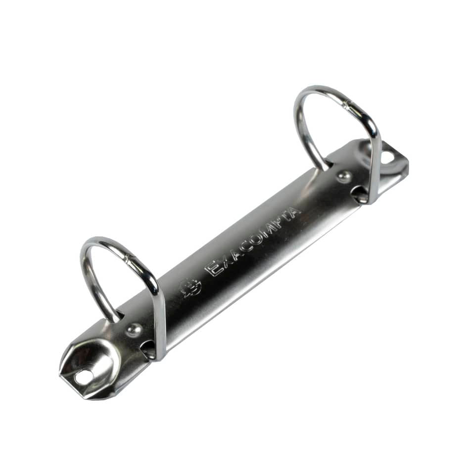 Ringbuch PP, 2 Ringe 15mm, Rückenbreite 38mm, für DIN A4 Maxi, Kreacover, weiß EXACOMPTA 51820E