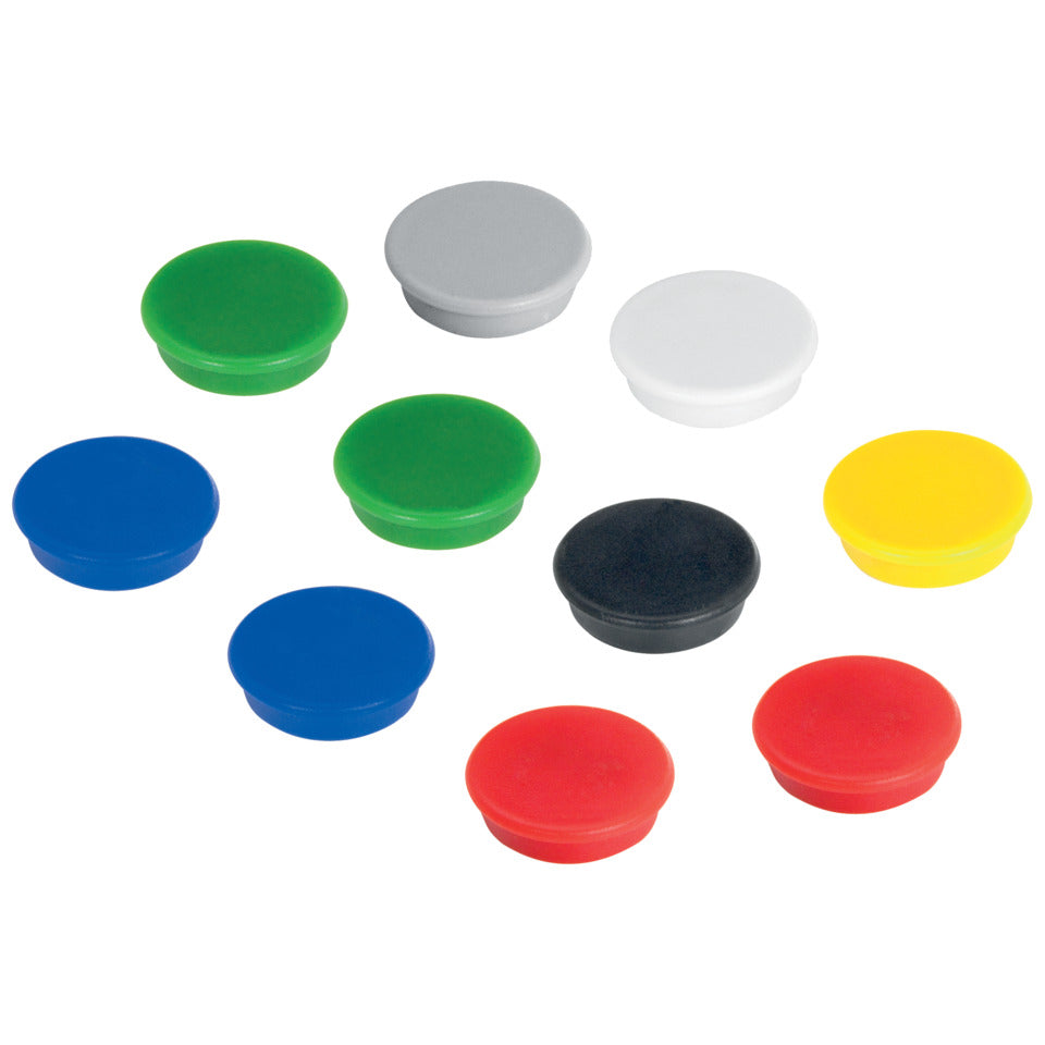 Magnet rund, 24 mm, 300 g, 10 Stück, sortiert FRANKEN HM2099 FRANKEN HM20 99 10ST