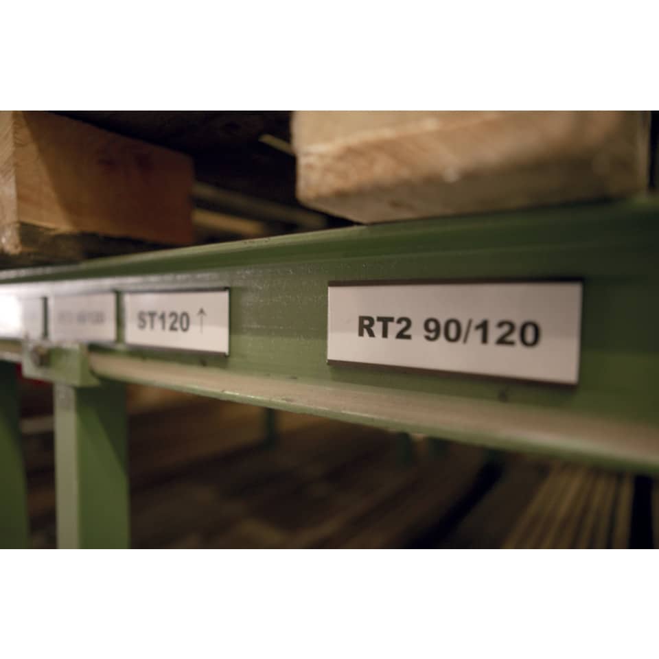 Namensschild magnetisch, 75 x 20 mm, 10 Stück, braun FRANKEN C163 FRANKEN C163 20x75 mm