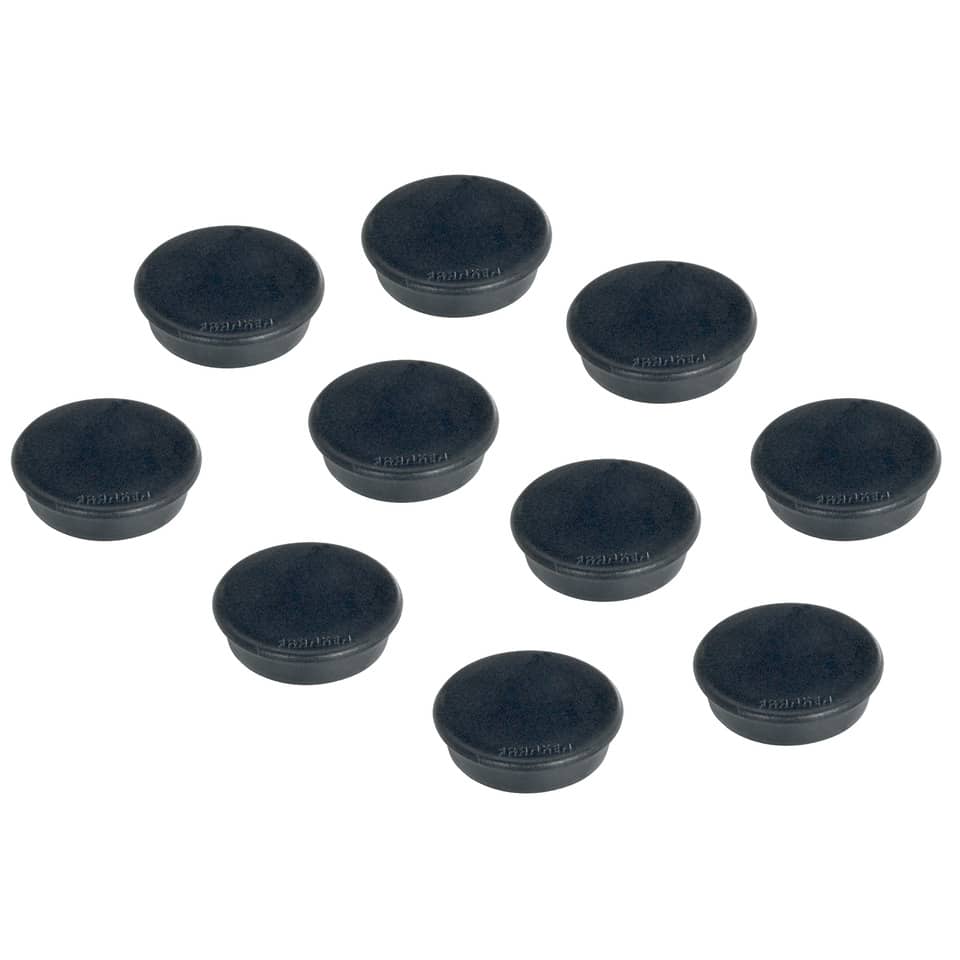 Magnet rund, 13 mm, 100 g, 10 Stück, schwarz FRANKEN HM10 10 FRANKEN HM10 10   D13 mm