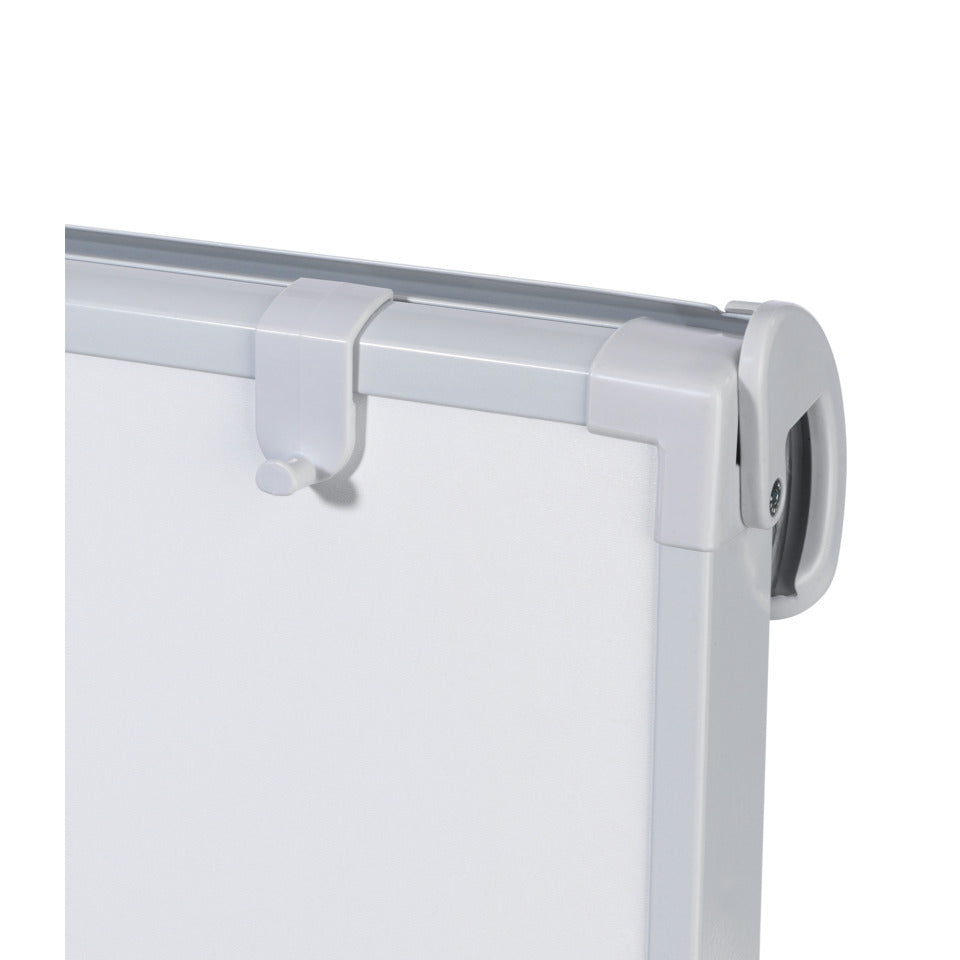 Flipchart PRO, Vierbeinstativ, Stahl, 2 ausklappbare Arme, höhenverstellbar, 67 x 95cm, hellgrau FRANKEN FC84 FRANKEN FC84 Pro
