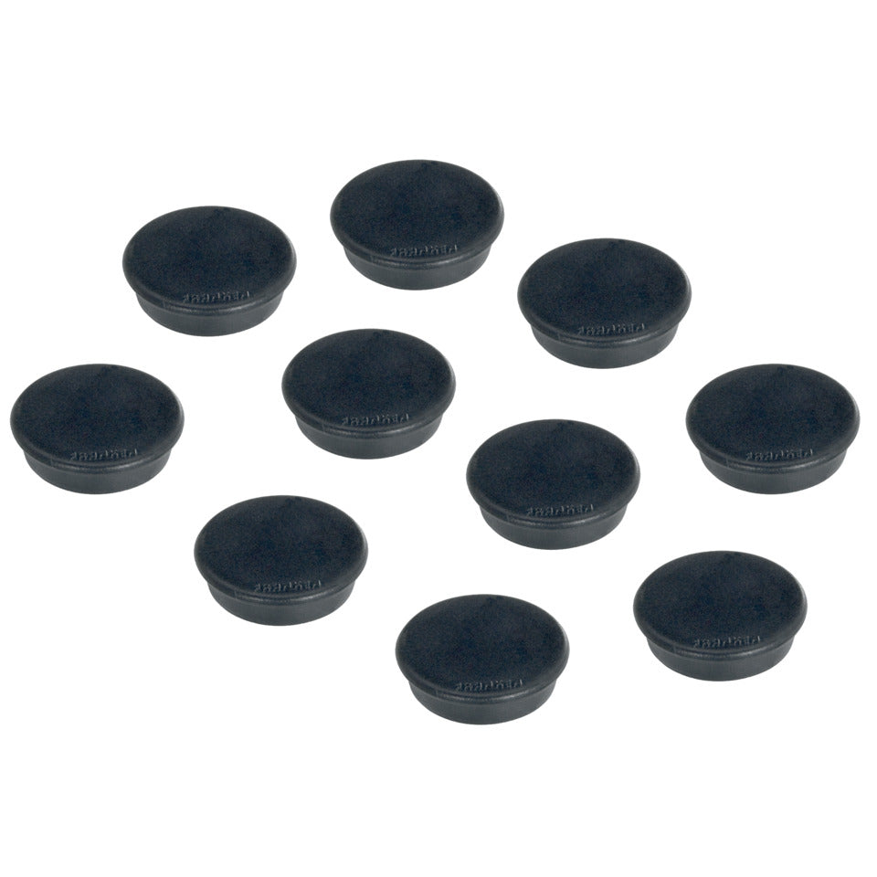 Magnet rund, 24 mm, 300 g, 10 Stück, schwarz FRANKEN HM2010 FRANKEN HM20 10 10ST