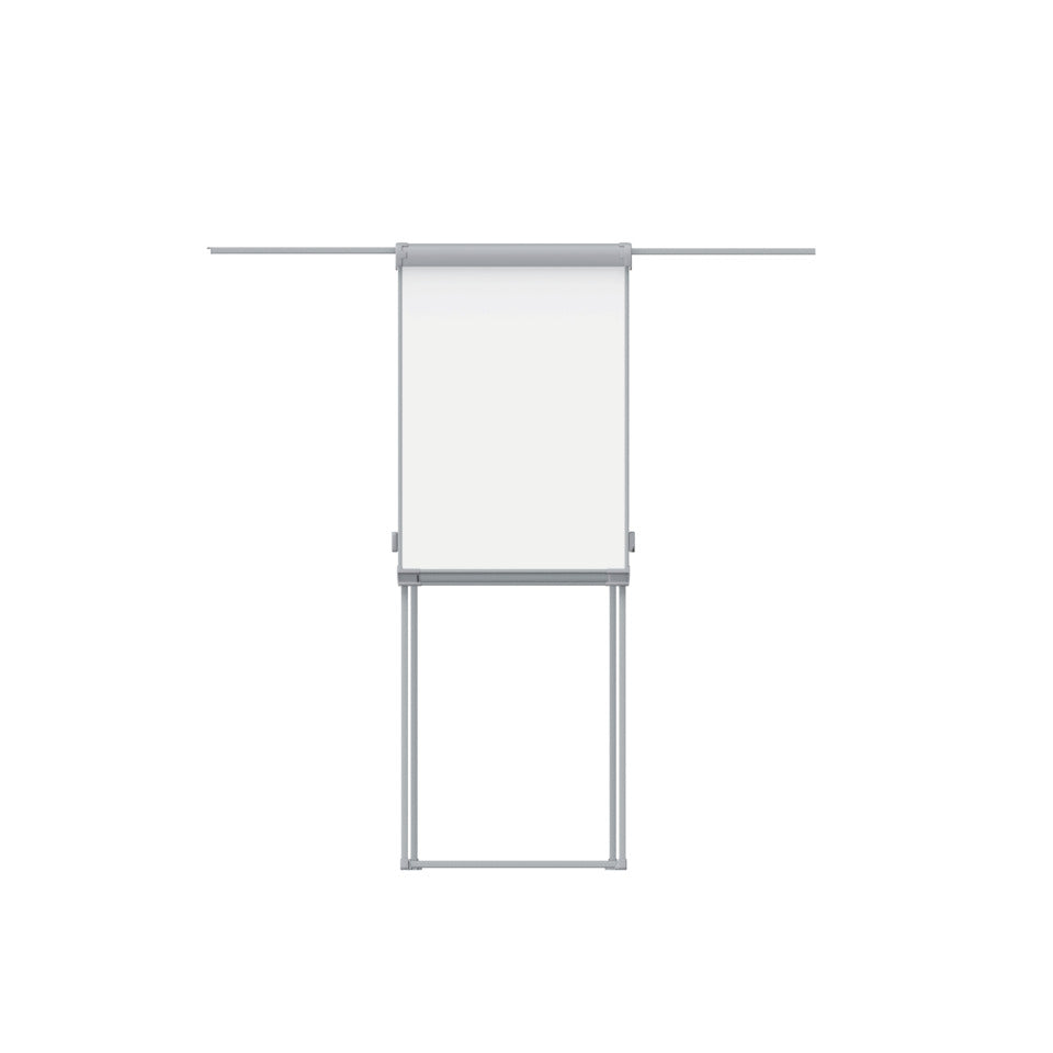 Flipchart PRO, Vierbeinstativ, Stahl, 2 ausklappbare Arme, höhenverstellbar, 67 x 95cm, hellgrau FRANKEN FC84 FRANKEN FC84 Pro