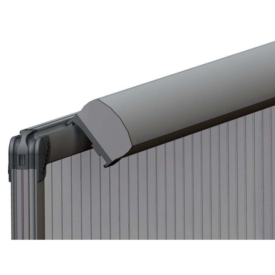 Flipchart Blockhalter PRO, magnetisch, 700x55mm, silber FRANKEN FDKMAG