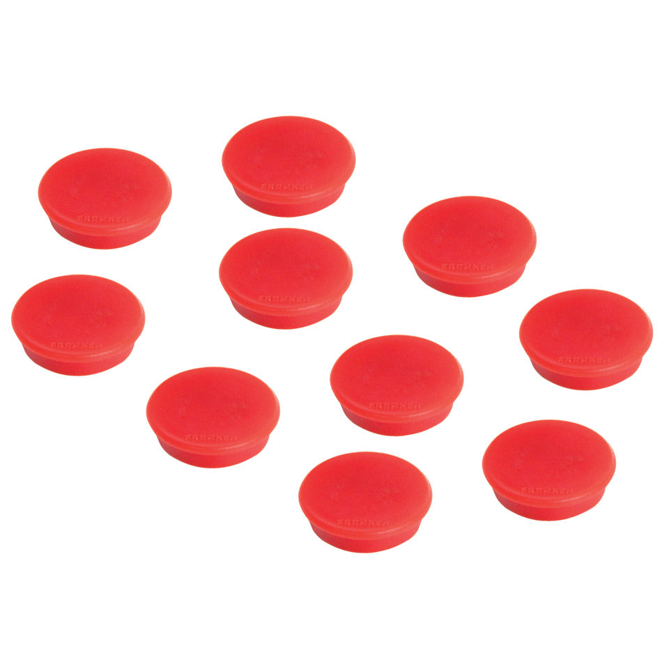 Magnet rund, 38 mm, 1500 g, 10 Stück, rot FRANKEN HM3801 FRANKEN HM38 01 10ST