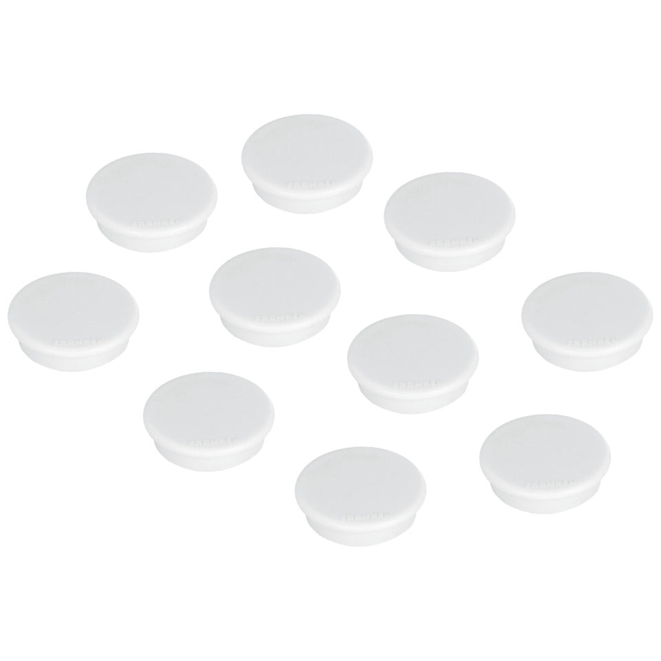 Magnet rund, 38 mm, 1500 g, 10 Stück, weiß FRANKEN HM3809 FRANKEN HM38 09 10ST