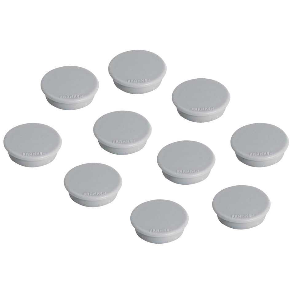Magnet rund, 38 mm, 2500 g, 10 Stück, grau FRANKEN HMS3612 FRANKEN HMS3612   D38 mm