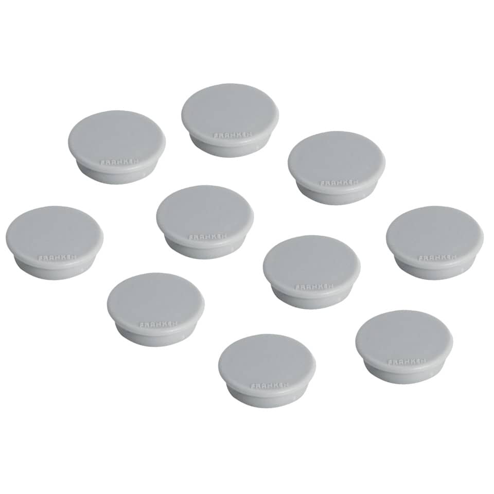 Magnet rund, 38 mm, 2500 g, 10 Stück, grau FRANKEN HMS3612 FRANKEN HMS3612   D38 mm