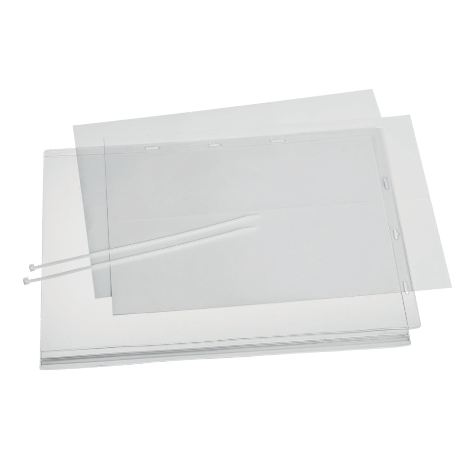 Plakattasche wasserdicht A3, 335 x 445 x 0,6 mm, transparent, 5 Stück DURABLE 5028 19 DURABLE 5028 19 wasserdicht