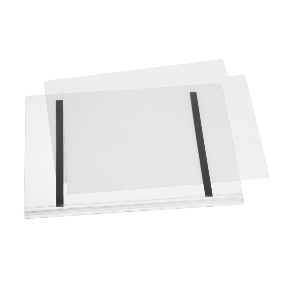 Plakattasche wasserdicht A3 magnetisch, 335 x 445 x 0,6 mm, transparent, 5 Stück DURABLE 5019 19 DURABLE 5019 19 wasserdicht