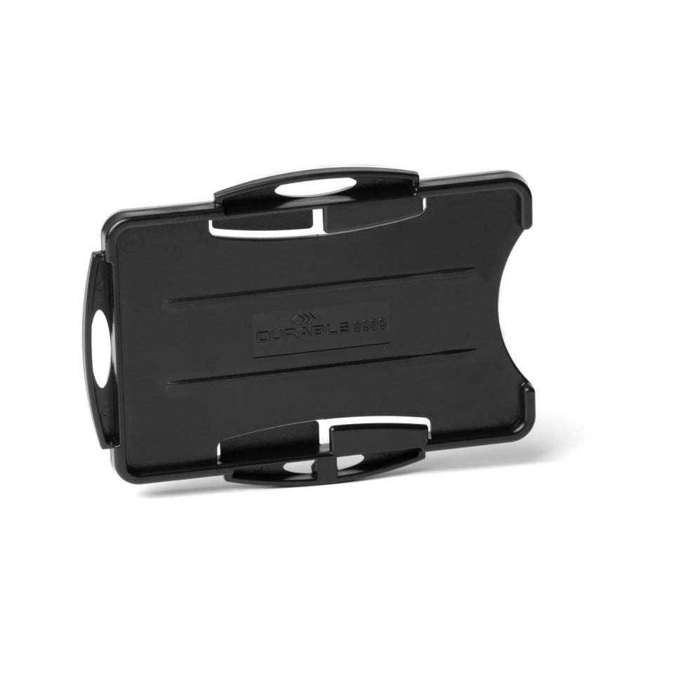 Kartenhalter ECO, für 2 Ausweise, 87 x 57 cm, grau, 10 Stück DURABLE 8989 01 DURABLE 8989 01 ECO 57x87mm