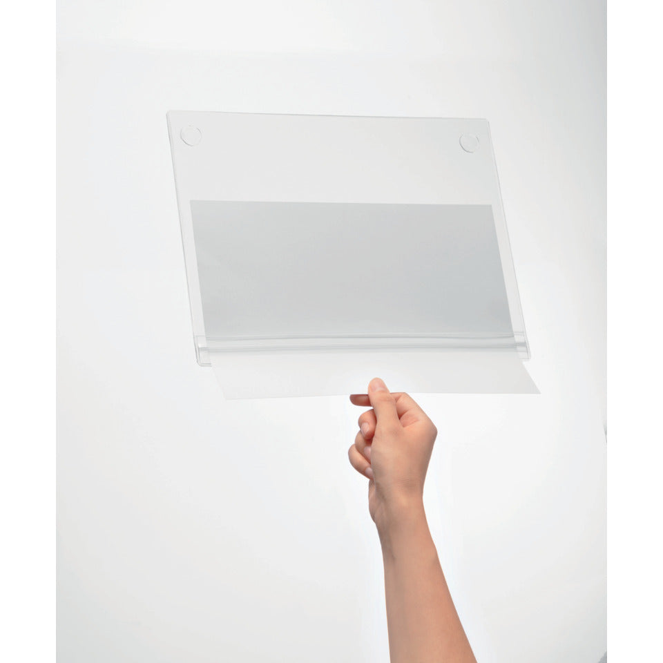 Plakattasche wasserdicht A4 selbstklebend, 247x325x0,6mm, transparent, 5 Stück DURABLE 5016 19 DURABLE 5016 19 wasserdicht