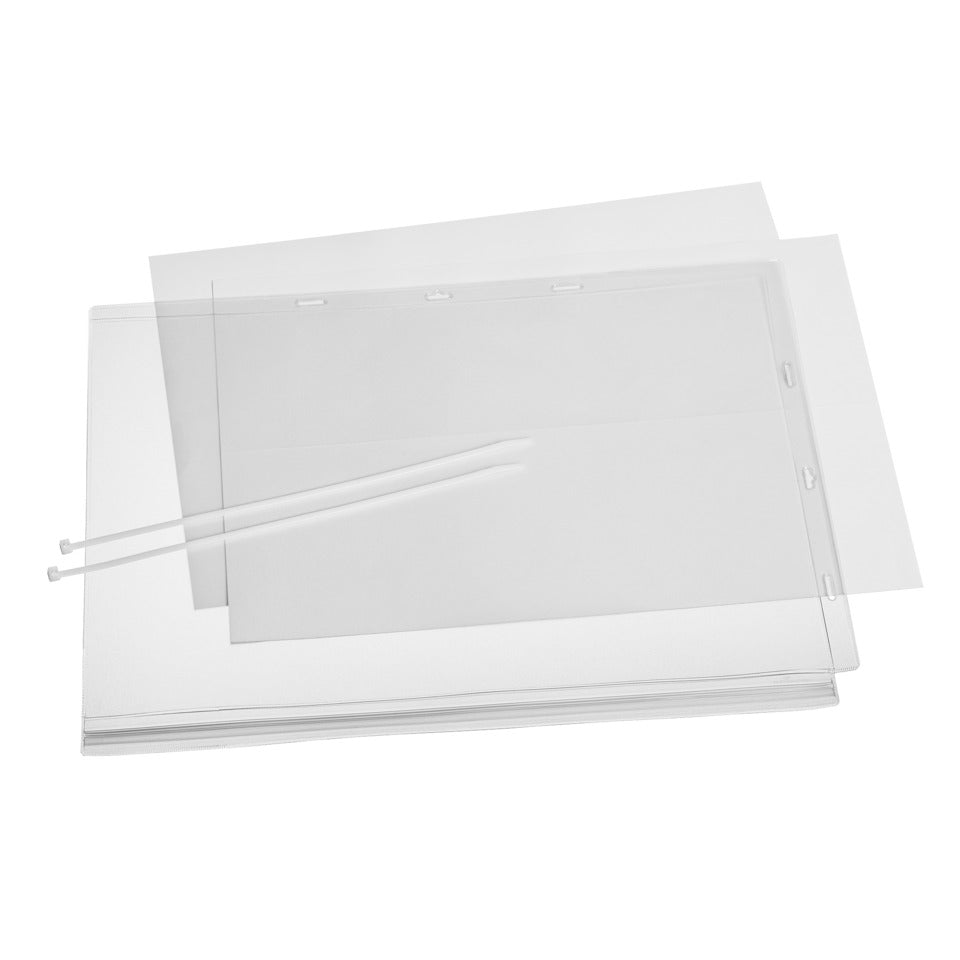 Plakattasche wasserdicht A3, 335 x 445 x 0,6 mm, transparent, 5 Stück DURABLE 5028 19 DURABLE 5028 19 wasserdicht