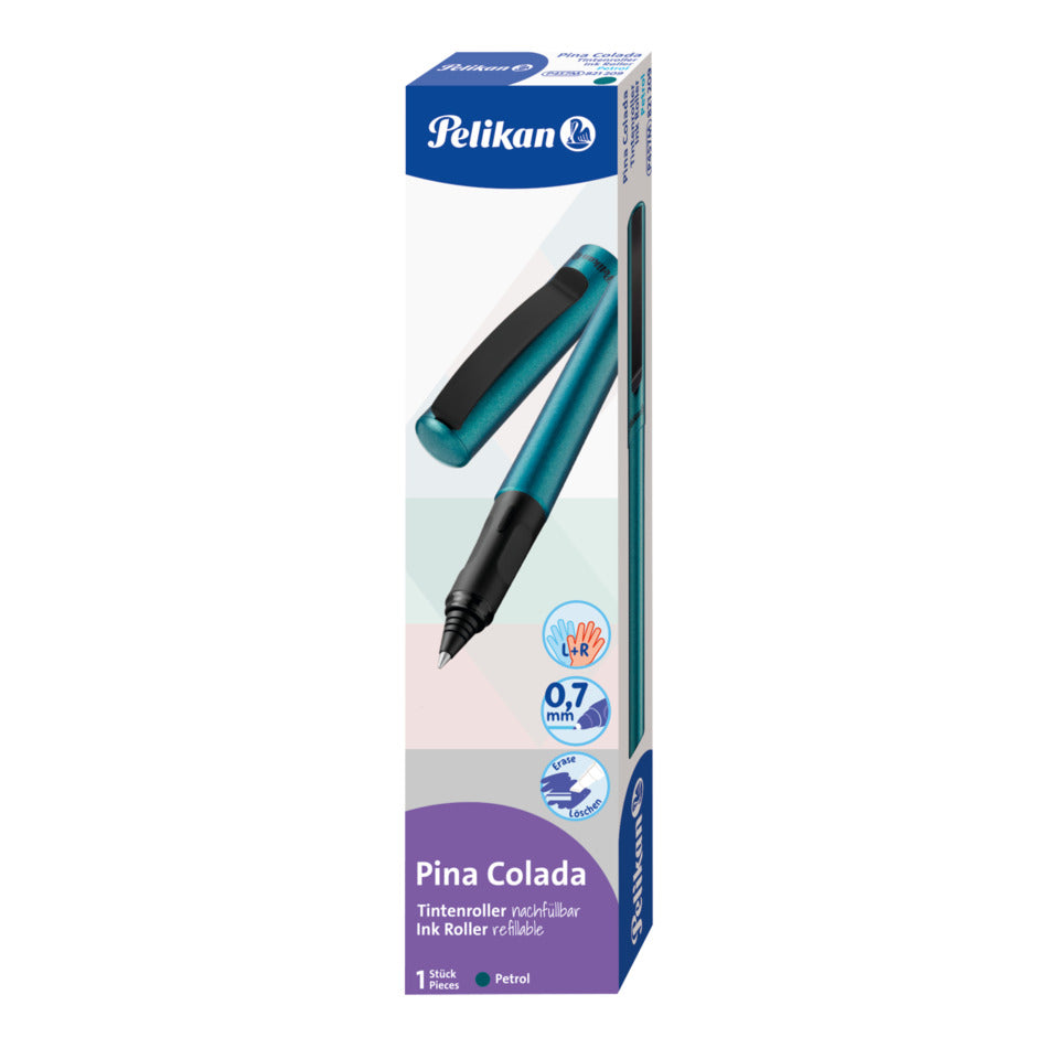Tintenroller Pina Colada, 0,7 mm petrol-metallic PELIKAN 400195793 PELIKAN 400195793 821209
