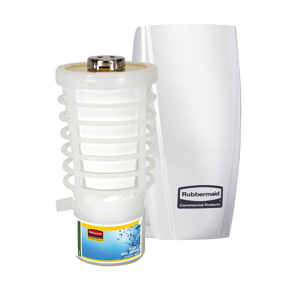 Lufterfrischer Spender TCell 1.0 one, weiß RUBBERMAID 1817146