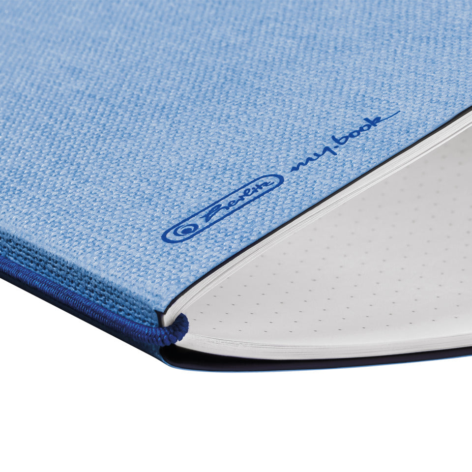 Notizheft Flex Leinen, A6, 40 Blatt, dotted, hellblau HERLITZ 300006048 HERLITZ 300006048 50033737