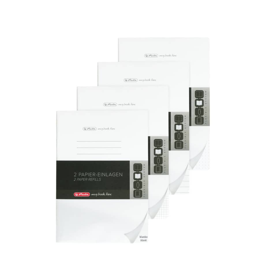Ersatzeineinalge my.book flex, A5, 2x40 Blatt, dotted HERLITZ 300006075 HERLITZ 300006075 50034147 my.book A5