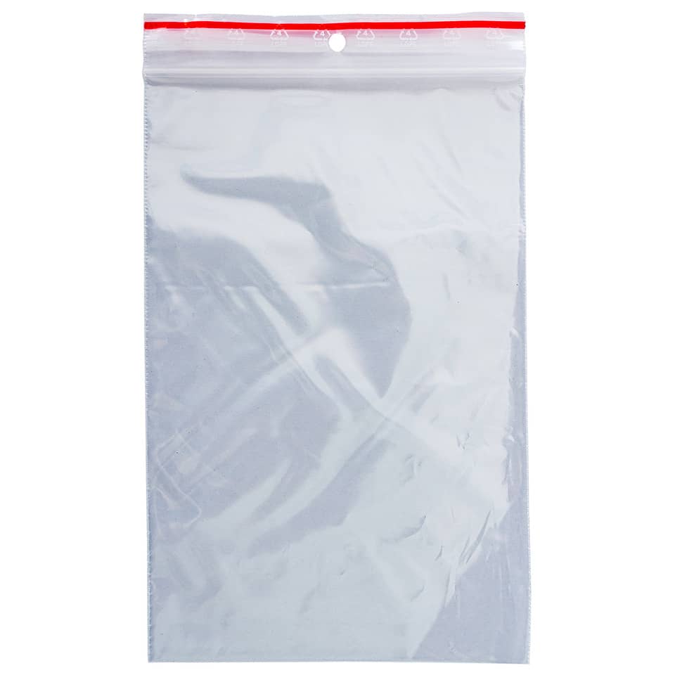 Druckbandbeutel, 120x180mm, 100 Stück, transparent Q-CONNECT KF11354 Q-CONNECT KF11354 ohne Schreibfeld