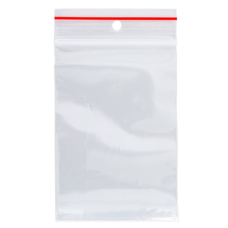 Druckbandbeutel, 70x100mm, 100 Stück, transparent Q-CONNECT KF11350 Q-CONNECT KF11350 ohne Schreibfeld