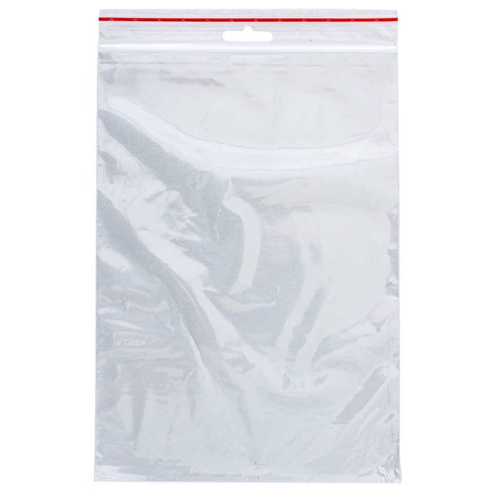 Druckbandbeutel, 170x230mm, 100 Stück, transparent Q-CONNECT KF11359 Q-CONNECT KF11359 ohne Schreibfeld