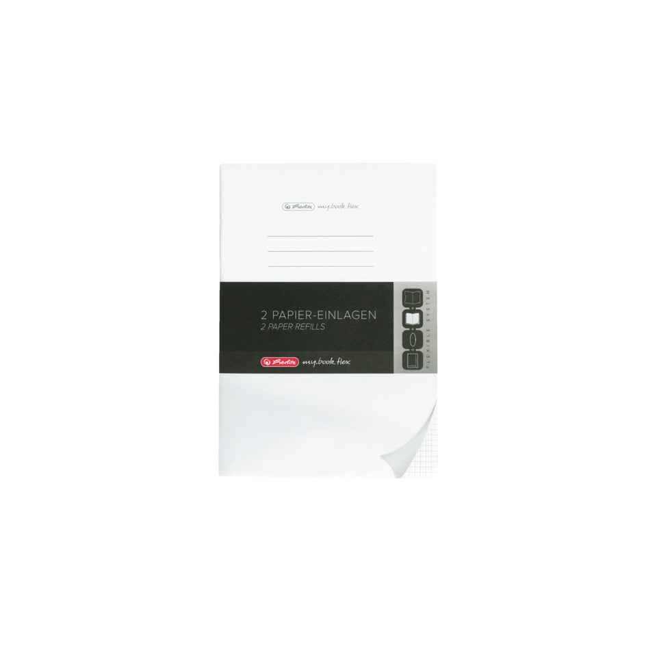 Ersatzeinlage my.book, A5, 2 x 40 Blatt, kariert HERLITZ 300006072 HERLITZ 300006072 50034116 refill 2x40