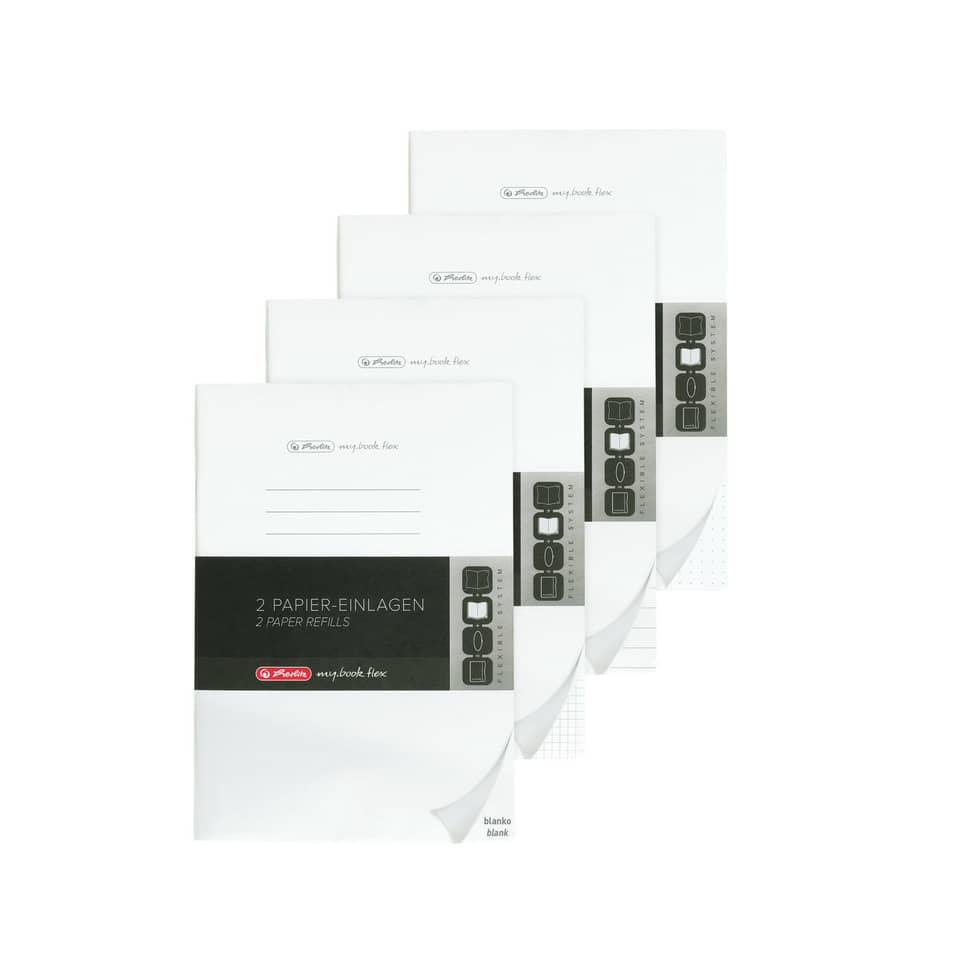 Ersatzeinlage my.book, A5, 2 x 40 Blatt, liniert HERLITZ 300006073 HERLITZ 300006073 50034123 refill 2x40