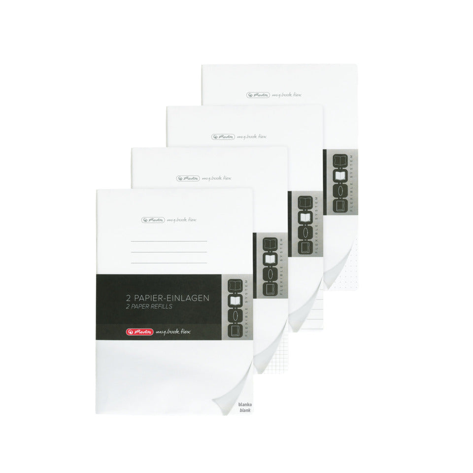 Ersatzeinlage my.book, A5, 2 x 40 Blatt, kariert HERLITZ 300006072 HERLITZ 300006072 50034116 refill 2x40