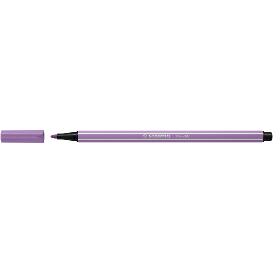 Fasermaler Pen 68, 1mm, grau violett STABILO 68/62