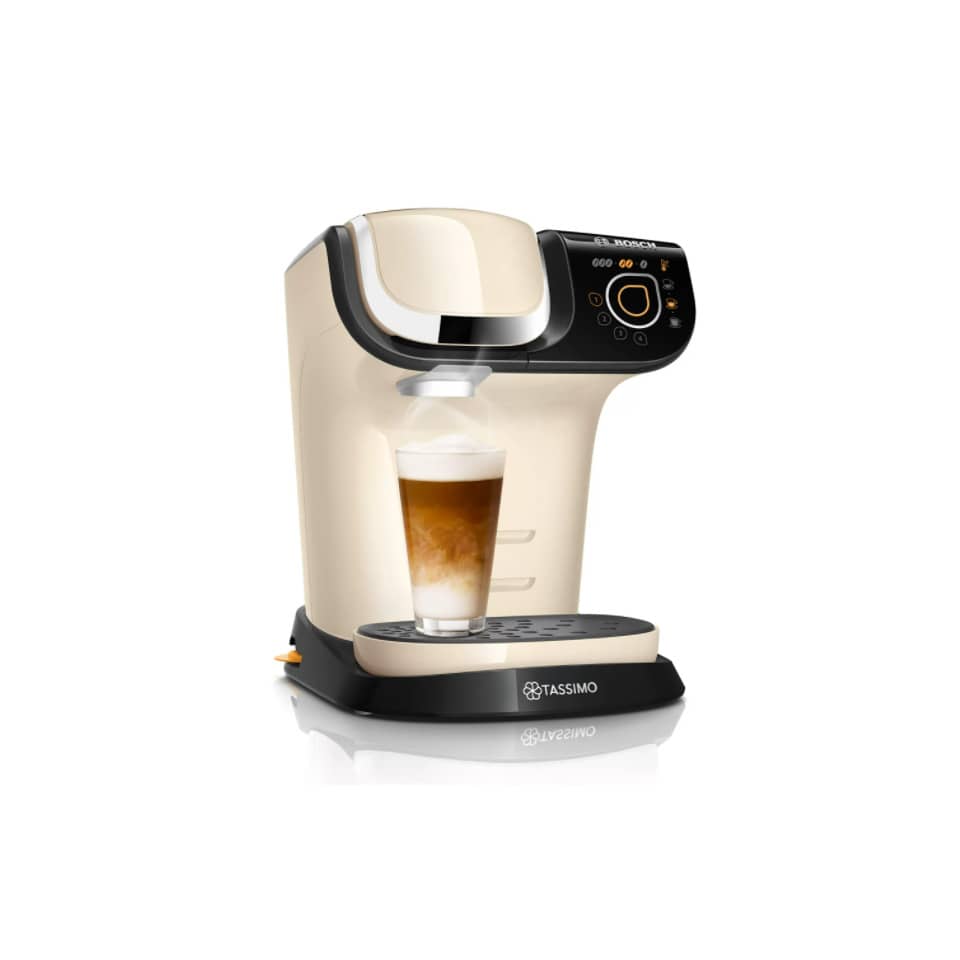 Kapselmaschine Tassimo My Way 2 TAS6507 creme, schwarz BOSCH 612922 BOSCH 612922 My Way 2