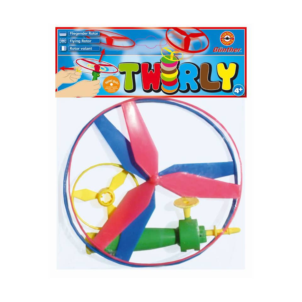 Flugmodell Twirly, Ø19cm GÜNTHER 1682 GÜNTHER 1682 mit Schnellstartgerät