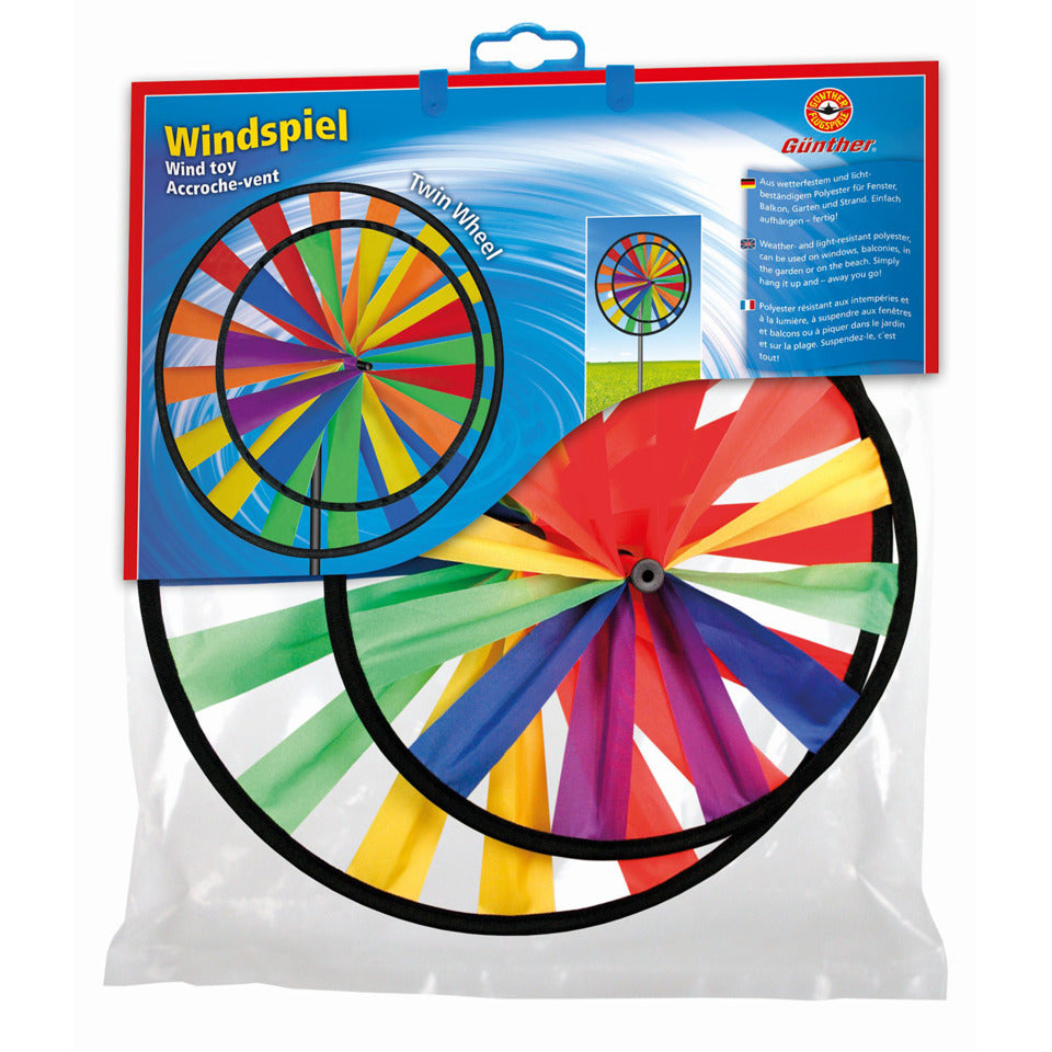 Windspiel Twin Wheel, 28x70cm GÜNTHER 1304