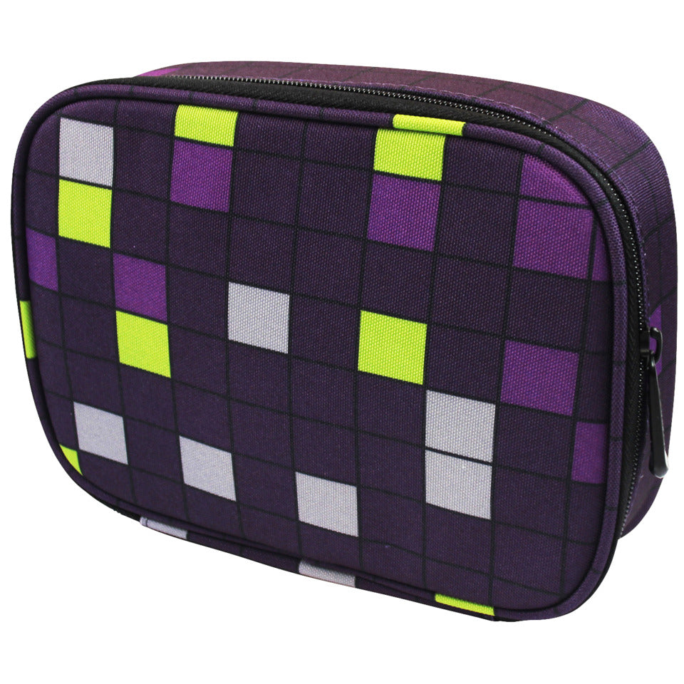 Schüleretui oval, Motiv Cube DONAU 6778100-81 DONAU 6778100-81 oval