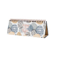 Tischkalender Jolie Apricot Inspirat undatiert, 30x14cm, 1W/2S SIGEL JP101 SIGEL JP101 2 Seiten = 1 Woche 30x14cm