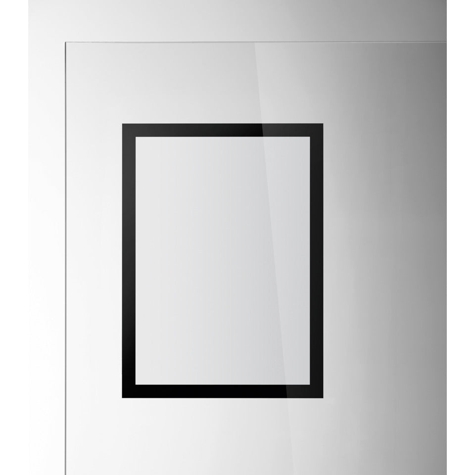 Info-Rahmen DURAFRAME® SUN A4, 322 x 236 mm, schwarz   2 Stück DURABLE 4841 01 DURABLE 4841 01 schwarz 2 Stück
