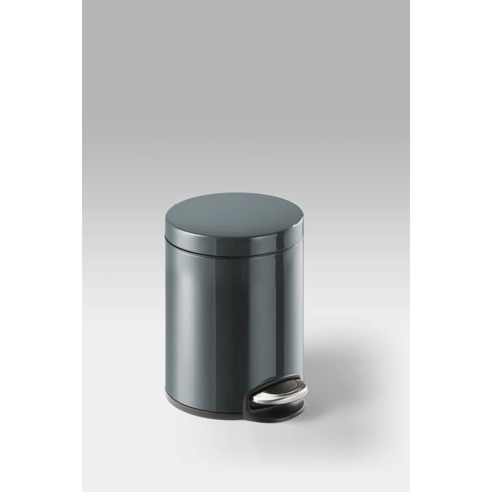 Treteimer rund, 5L, Edelstahl, anthrazit DURABLE 3410 58 DURABLE 3410 58 Metall