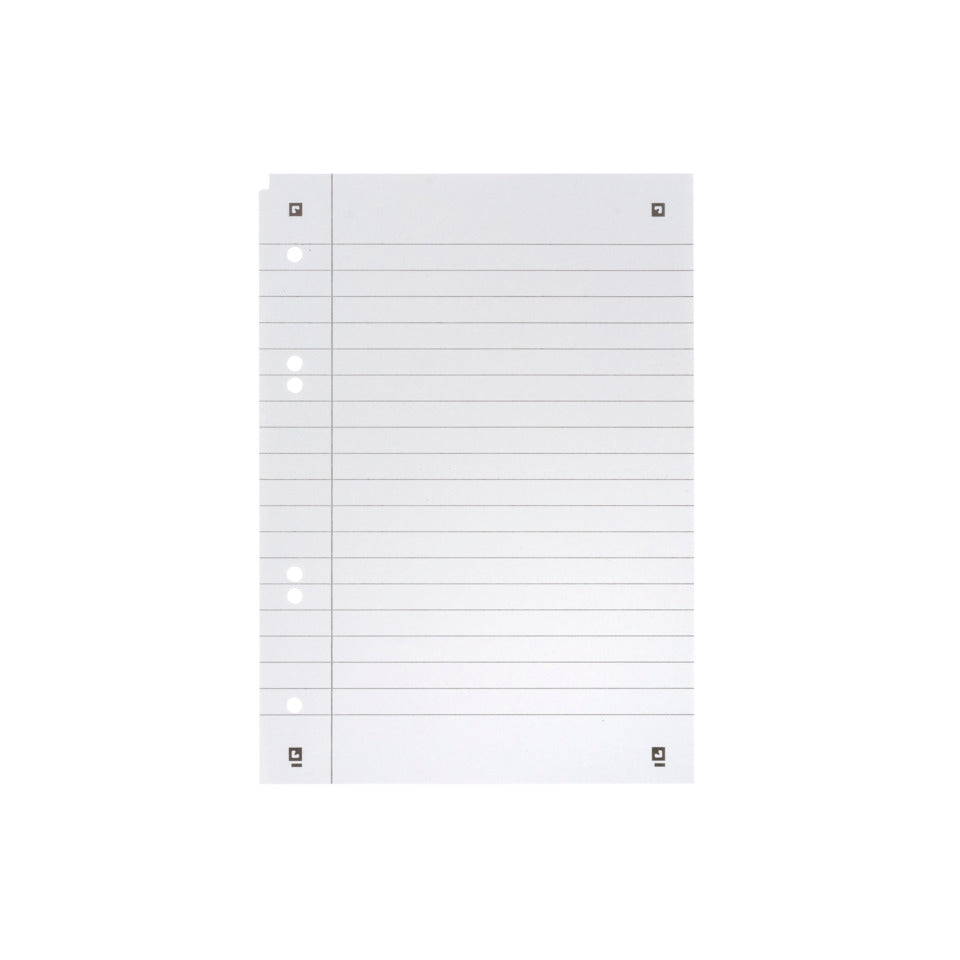 Collegeblock, A5+, 80 Blatt, liniert, 6-fach gelocht, blau OXFORD 400159376 OXFORD 400159376 Recycling