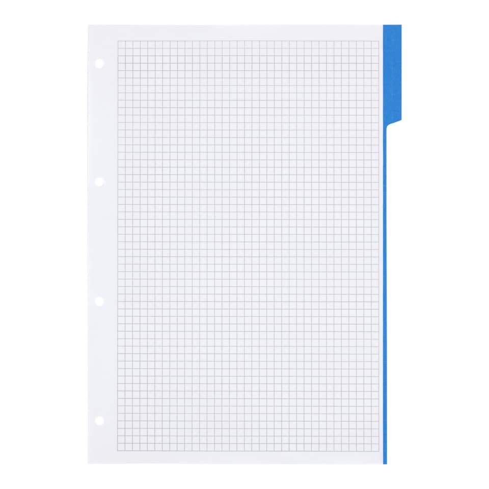 Collegeblock, A4, 80 Blatt, kariert LANDRE 400065715 LANDRE 400065715 m.Register