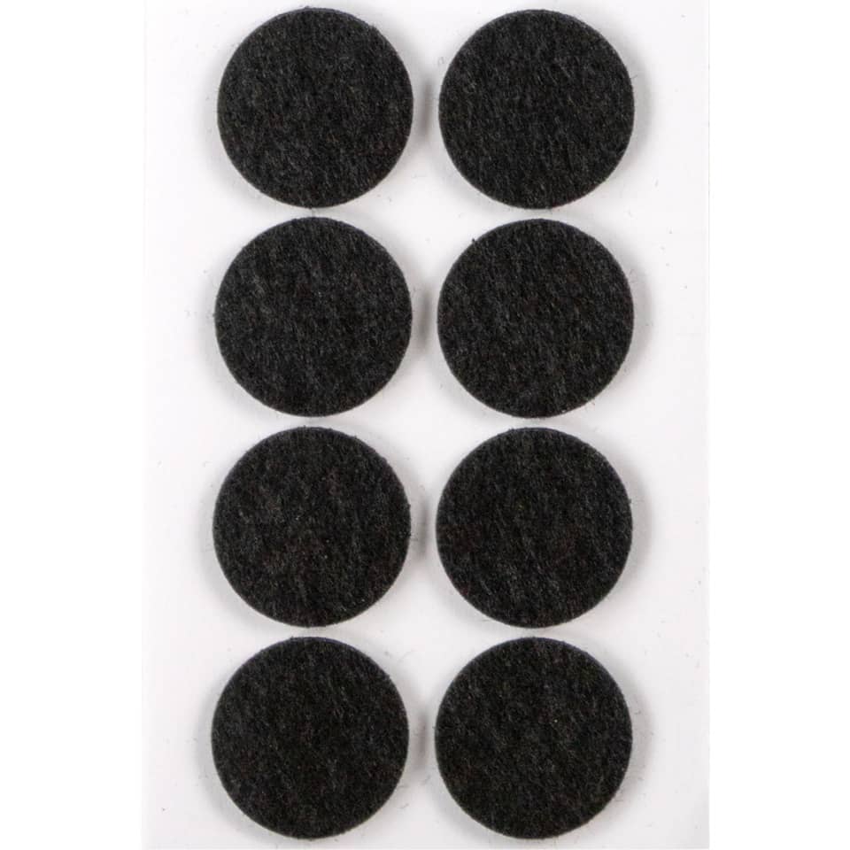 Filzgleiter, Ø28mm, 8 Stück, schwarz HERMA 15003 HERMA 15003  8ST