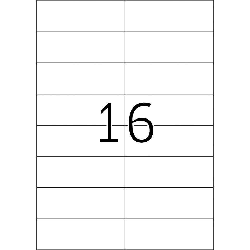 Etiketten permanent, 105x37mm, 1600 Stück, rot HERMA 4257 HERMA 4257 Besorgung