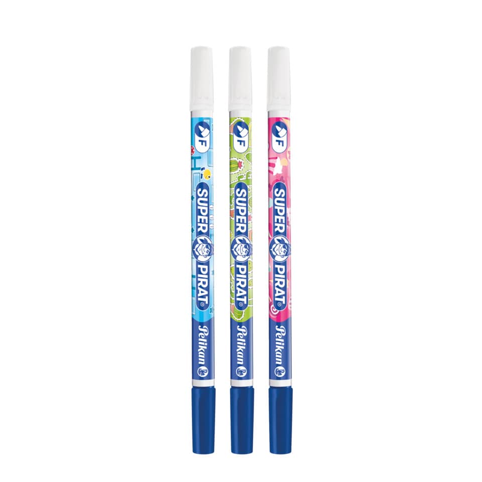Tintenlöscher SuperPirat fein   850F/2/B Bk2St PELIKAN 300010805 PELIKAN 300010805 921742 850F/2/B