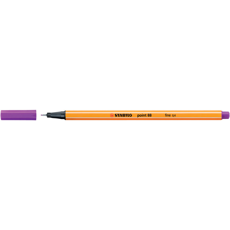 Fineliner point 88®, 0,4 mm, lila STABILO 88/58