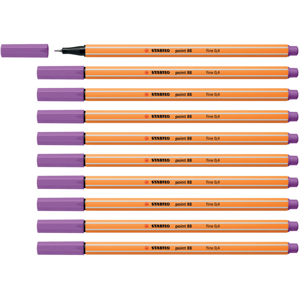 Fineliner point 88®, 0,4 mm, pflaume STABILO 88/60