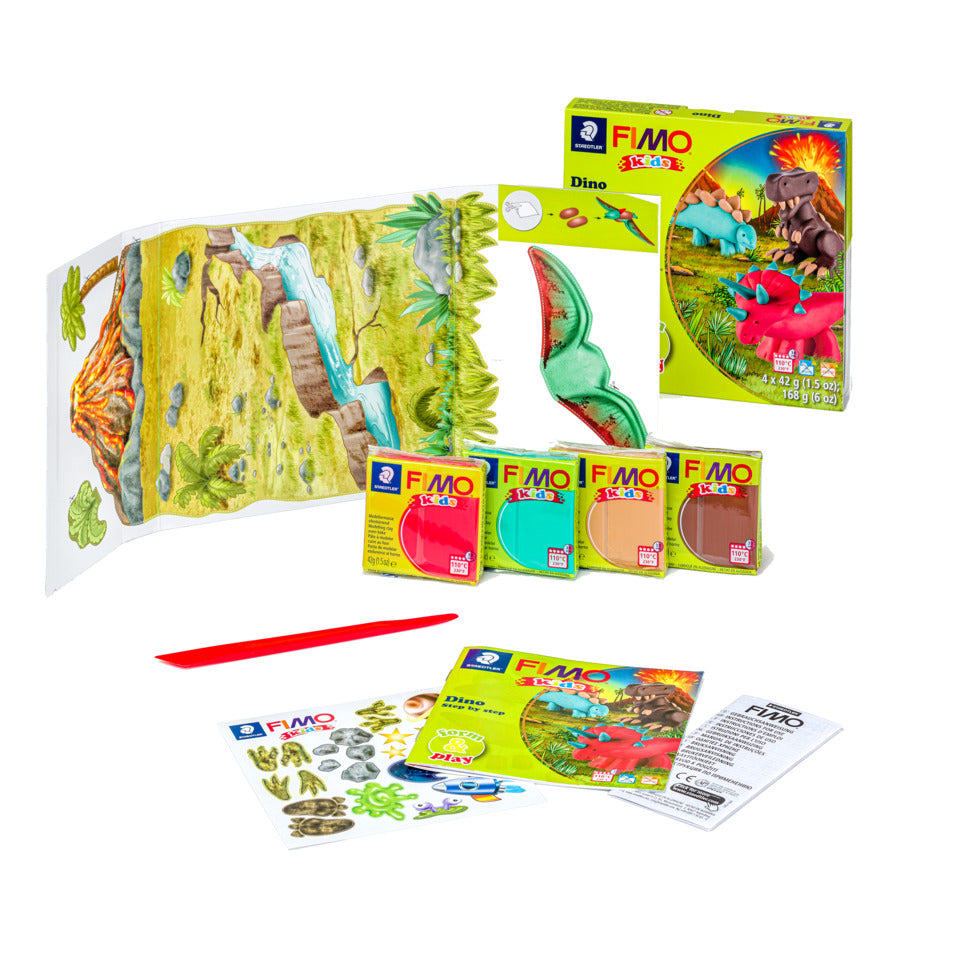 Modelliermasse FIMO® Kids Form & Play "Dino" STAEDTLER 803407LY STAEDLTER 803407LY Form&Play