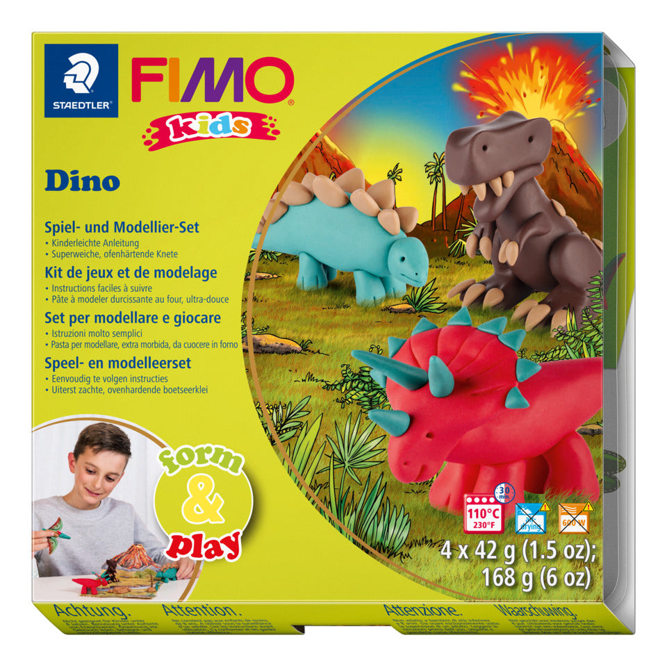 Modelliermasse FIMO® Kids Form & Play "Dino" STAEDTLER 803407LY STAEDLTER 803407LY Form&Play