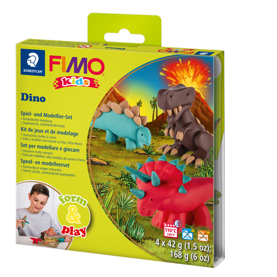 Modelliermasse FIMO® Kids Form & Play "Dino" STAEDTLER 803407LY STAEDLTER 803407LY Form&Play