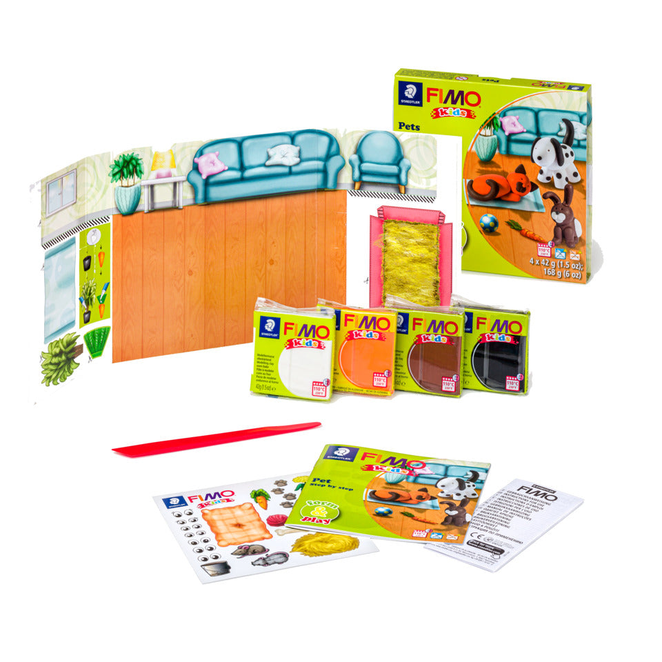 Modelliermasse FIMO® Kids Form & Play "Pets" STAEDTLER 803402LY STAEDTLER 803402LY Form&Play