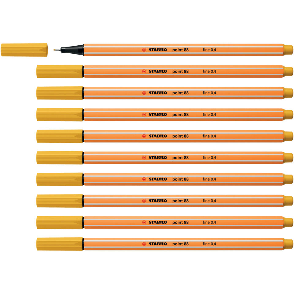 Fineliner point 88®, 0,4 mm, curry STABILO 88/87