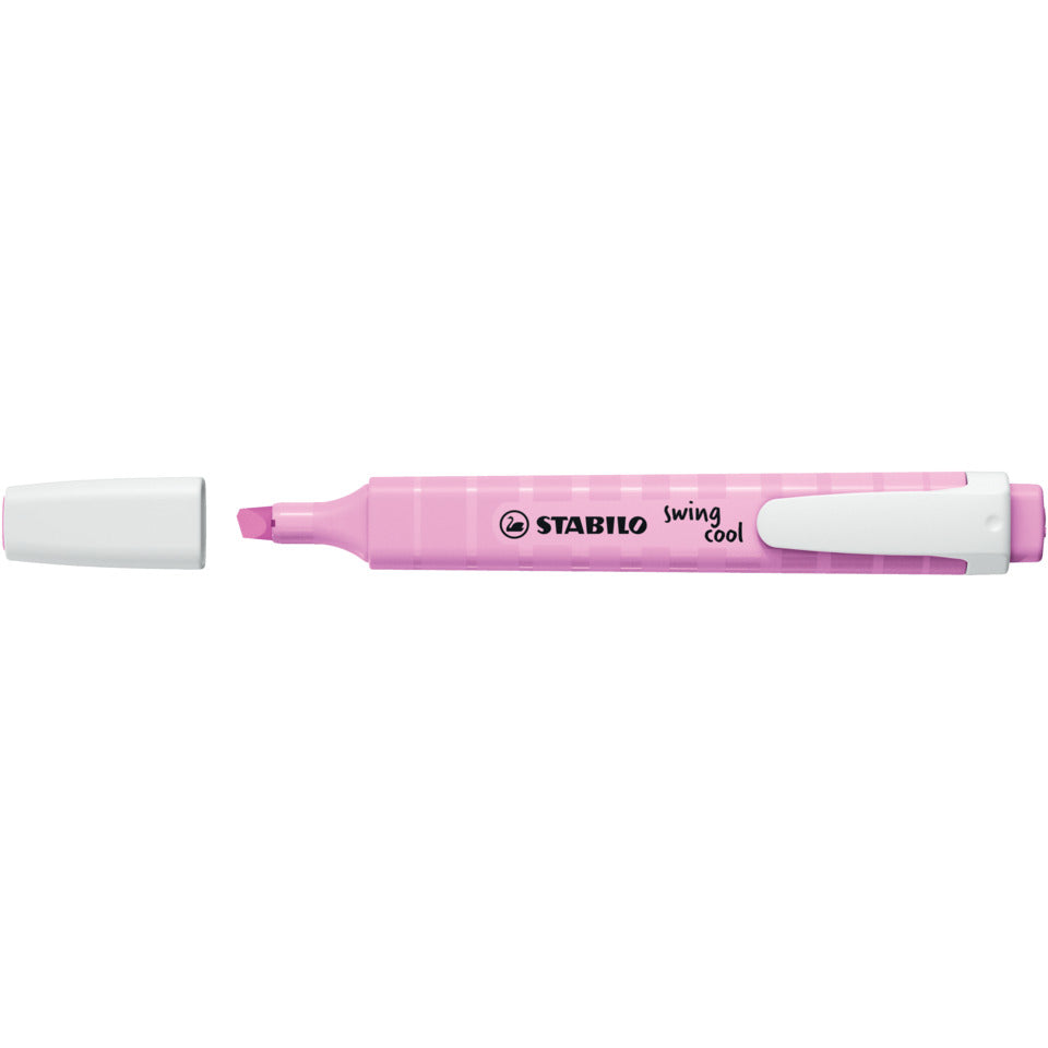 Textmarker swing® cool Pastel, 1-4mm, frische Fuchsie STABILO 275/158-8 STABILO 275/158-8 Swing Cool Pastell
